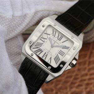 Cartier Santos 100 Swiss Automatic Watch - 1:1 Superclone - Image 6