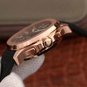 Patek Philippe Aquanaut 5164A -1:1 Superclone(Rose gold bezel Aquanaut 5164A) - Image 5