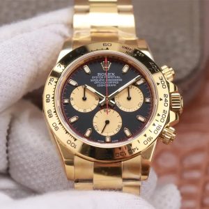 ROLEX DAYTONA 116508 YELLOW GOLD ORIGINAL CAL.4130 MOVEMENT 904L ST