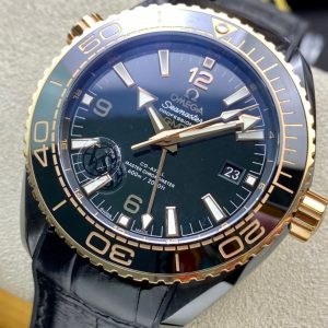 Omega Chieftain Series Black Ceramic Ocean Universe 600 meters (Deep Sea Black) - Image 3