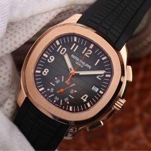 Patek Philippe Aquanaut 5164A -1:1 Superclone(Rose gold bezel Aquanaut 5164A) - Image 3