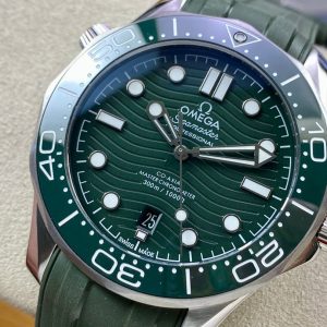 1:1 Superclone-OMEGA Seamaster Diver 300M 42mm (Green Dial Seamaster) - Image 3