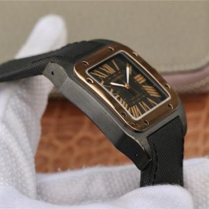 Cartier Santos 100 Pink Gold - 1:1 Superclone - Image 5