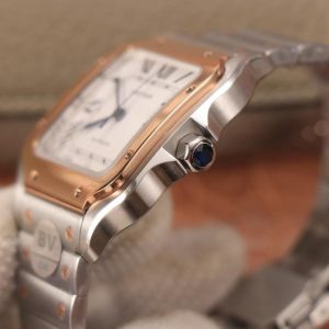 Cartier Santos De Cartier 40MM Two Tone - 1:1 Superclone(Two Tone Santos) - Image 5
