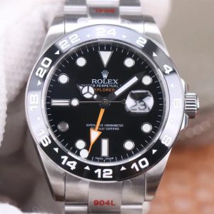 Explorer 2 GMT 216570-77210 1:1 Superclone(Black explorer)