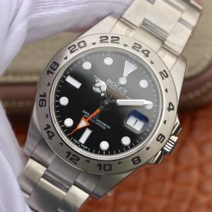 Rolex Explorer II - 42MM- 1:1 Superclone(Steel bezel black explorer) - Image 3
