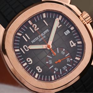 Patek Philippe Aquanaut 5164A -1:1 Superclone(Rose gold bezel Aquanaut 5164A) - Image 4