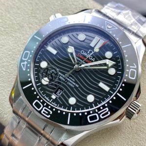 1:1 Superclone-OMEGA Seamaster Diver 300M 42mm (Black Dial seamaster) - Image 3