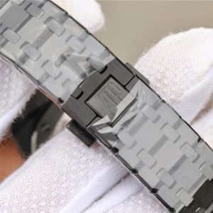 Audemars Piguet Royal Oak (TOURBILLON EXTRA-THIN) 1:1 Superclone(Black tourbillon AP) - Image 8