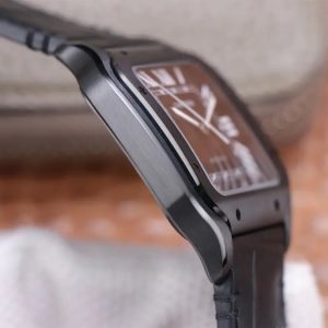 Cartier Santos DLC S38.5MM Diameter - 1:1 Superclone - Image 4