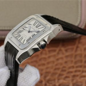 Cartier Santos 100 Swiss Automatic Watch - 1:1 Superclone - Image 4