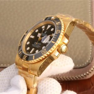 Submariner-date 126618 18K yellow-gold 1:1 Superclone - Image 4