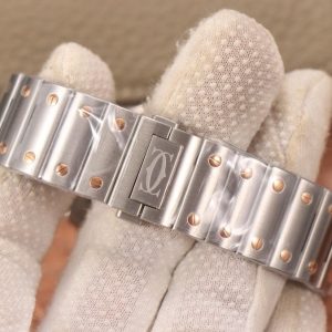 Cartier Santos De Cartier 40MM Two Tone - 1:1 Superclone(Two Tone Santos) - Image 7