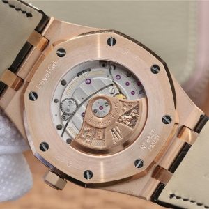 1:1 Super Clone Audemars Piguet RO 15400 (Rose gold black dial AP) - Image 6