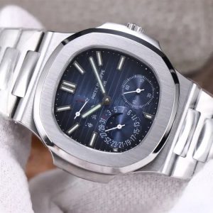 1:1 Superclone-Patek Philippe Nautilus 5712/1A-001 (Blue dial Nautilus full function) - Image 6