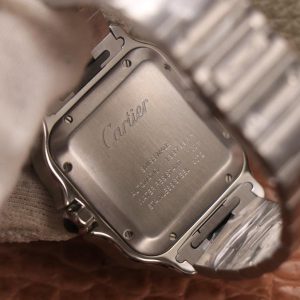 Cartier Santos De Cartier 40MM Two Tone - 1:1 Superclone (Blue Santos) - Image 4