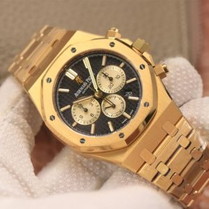 Audemars Piguet Royal Oak Chronograph 18K Gold on 904L Steel - 1:1 Sup - Image 3
