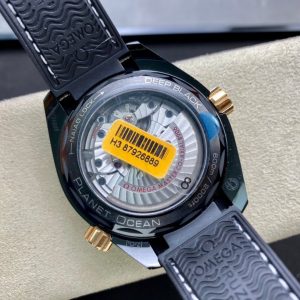 Omega Chieftain Series Black Ceramic Ocean Universe 600 meters (Deep Sea Black) - Image 8