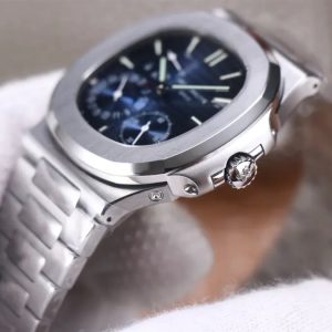 1:1 Superclone-Patek Philippe Nautilus 5712/1A-001 (Blue dial Nautilus full function) - Image 5