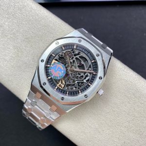 1:1 Super Clone Royal Oak Offshore 5407ST.OO.1220ST.01(Silver AP tourbillon) - Image 5