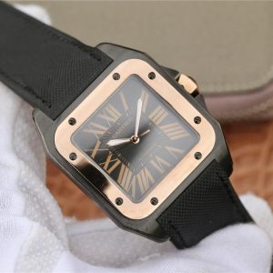 Cartier Santos 100 Pink Gold - 1:1 Superclone - Image 3