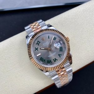 Datejust 36MM & 41 MM Wimbledon: Ref. 126334(Rose gold wimbledom) - Image 4