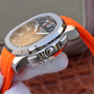 1:1 Superclone-Patek Philippe (Aquanaut 5164A orange strap) - Image 5