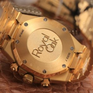 Audemars Piguet Royal Oak Chronograph 18K Gold on 904L Steel - 1:1 Sup - Image 5