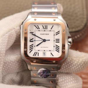 Cartier Santos De Cartier 40MM Two Tone - 1:1 Superclone(Two Tone Santos)
