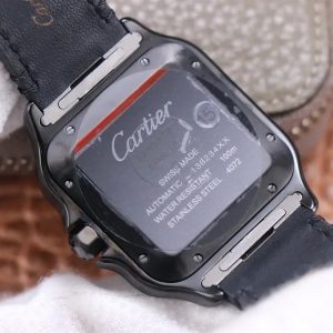 Cartier Santos DLC S38.5MM Diameter - 1:1 Superclone - Image 6