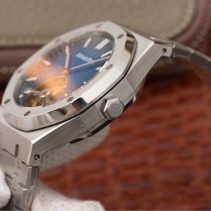 Audemars Piguet Royal Oak (TOURBILLON EXTRA-THIN) 1:1 Superclone(Blue tourbillon AP) - Image 5