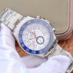 Rolex Yachtmaster II Stainless Steel Ref.116680- 1:1 Superclone(Silver yacht master II) - Image 4