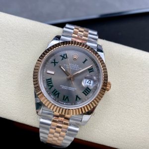 Datejust 36MM & 41 MM Wimbledon: Ref. 126334(Rose gold wimbledom) - Image 5