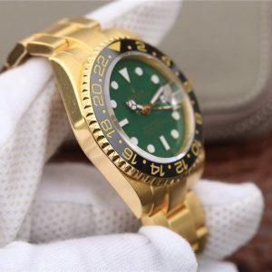 Rolex GMT-Master II 116718LN 18K Gold Wrapped -1:1 Superclone - Image 4