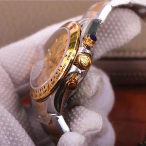 ROLEX OYSTER COSMOGRAPH SWISS TWO TONE GOLD WATCH - Image 4